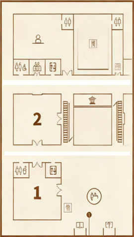 展厅分布