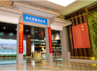 东明博物馆-灯光展柜
